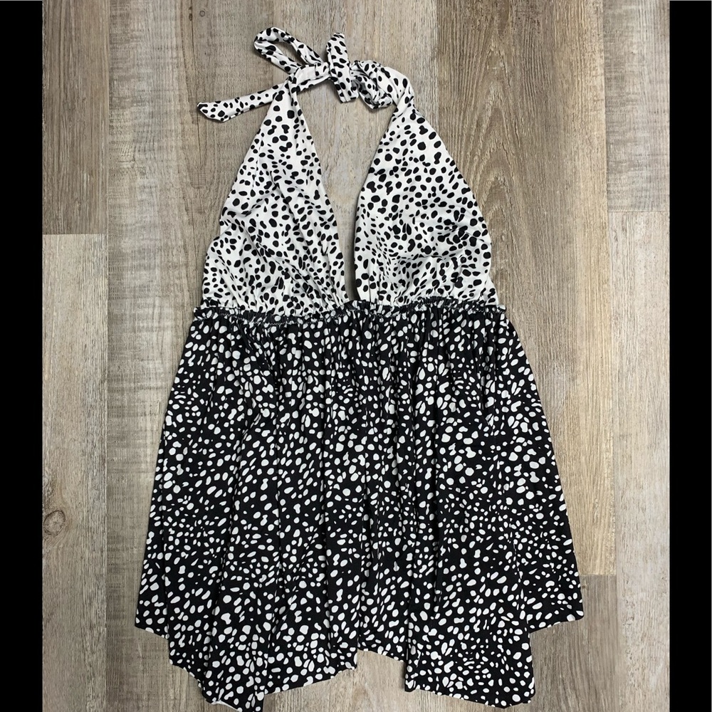 Maternity halter neck floaty tankini. NWOT. - Picture 3 of 5